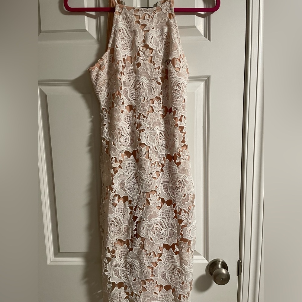 White Lulus dress size small